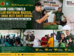 Kodim 1508/Tobelo Gelar Khitanan Massal, 32 Anak Ikuti Bakti Sosial Karya Bakti Skala Besar TNI AD
