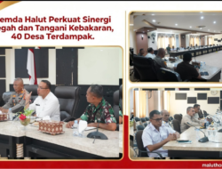 Pemda Halut Perkuat Sinergi Cegah dan Tangani Kebakaran, 40 Desa Terdampak