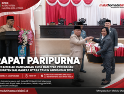 DPRD Halut Gelar Rapat Paripurna Penyampaian Rancangan KUPA dan PPAS Perubahan APBD 2026