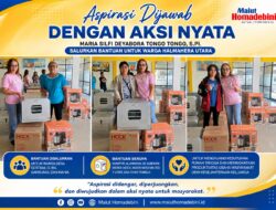 Aspirasi Dijawab dengan Aksi Nyata: Maria Silfi Deyabora Tongo Tongo Salurkan Bantuan untuk Warga Halmahera Utara
