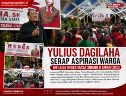 YULIUS DAGILAHA SERAP ASPIRASI WARGA MELALUI RESES MASA SIDANG II TAHUN 2026