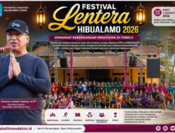 Sekda Erasmus Joseph Papilaya Buka Festival Lentera Hibualamo 2026, Semangat Kebersamaan Menggema di Tobelo