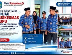 WAKIL BUPATI HALUT TINJAU PUSKESMAS SUPU, PASTIKAN KEBUTUHAN PELAYANAN KESEHATAN DI LOLODA UTARA