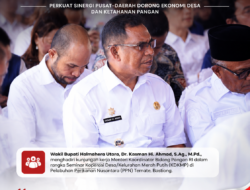 WABUP KASMAN HADIRI SEMINAR KDKMP, PERKUAT SINERGI EKONOMI DESA DAN KETAHANAN PANGAN