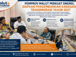 PEMPROV MALUT PERKUAT SINERGI, SIAPKAN PENGEMBANGAN KAWASAN TRANSMIGRASI 2027