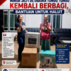 MARIA SILFI DEYABORA TONGO TONGO KEMBALI BERBAGI, BANTUAN UNTUK HALUT