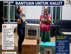 MARIA SILFI DEYABORA TONGO TONGO KEMBALI BERBAGI, BANTUAN UNTUK HALUT