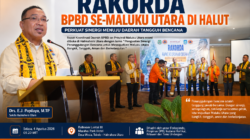 RAKORDA BPBD SE-MALUKU UTARA DI HALUT, PERKUAT SINERGI MENUJU DAERAH TANGGUH BENCANA