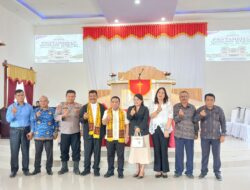 MARIANE PRISKA TADJIBU HADIRI PENTAHBISAN GEDUNG GEREJA BARU JEMAAT GMIH KRISTUS ITU RAJA PITU