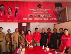 KESBANGPOL HALUT PERKUAT PEMBINAAN DAN MONITORING PARPOL, VERIFIKASI ADMINISTRASI PDI PERJUANGAN