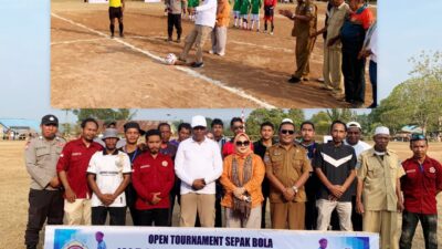 WAKIL BUPATI KASMAN BUKA KARANG TARUNA CUP II BOBANEIGO, DORONG SPORTIVITAS DAN PEMBINAAN GENERASI MUDA