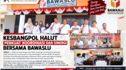KESBANGPOL HALUT PERKUAT KOORDINASI DAN SINERGI BERSAMA BAWASLU