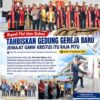 BUPATI PIET HEIN BABUA TAHBISKAN GEDUNG GEREJA BARU JEMAAT GMIH KRISTUS ITU RAJA PITU