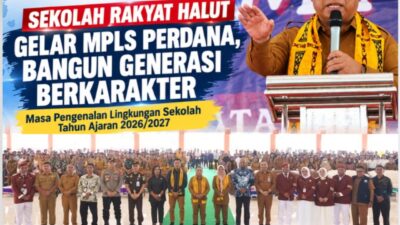 SEKOLAH RAKYAT HALUT GELAR MPLS PERDANA, BUPATI PIET HEIN BABUA TEKANKAN PENDIDIKAN INKLUSIF DAN PEMBENTUKAN KARAKTER