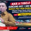 KKR DI TOBELO, BUPATI PIET HEIN BABUA: MUJIZAT TUHAN NYATA DALAM KEHIDUPAN MASYARAKAT HALUT