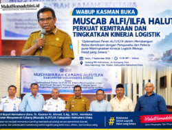 WABUP KASMAN BUKA MUSCAB ALFI/ILFA HALUT, PERKUAT KEMITRAAN DAN KINERJA LOGISTIK