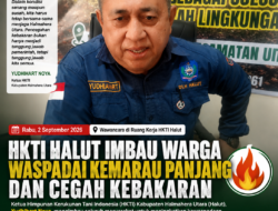 HKTI Halut Imbau Warga Waspadai Kemarau Panjang dan Cegah Kebakaran