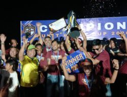 BUPATI PIET HEIN BABUA SAMPAIKAN SELAMAT KEPADA WAYAMATO FC RAIH JUARA PERTAMA BUKIT MORIA PITU CUP I 2026, HOOOTUUUUU YEEEEEEEE!
